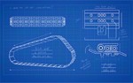 400x86x52 Two Duroforce CTL Steel Tracks