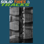 13"320x86x54 CTL Rubber Track-Standard Duty Block Pattern